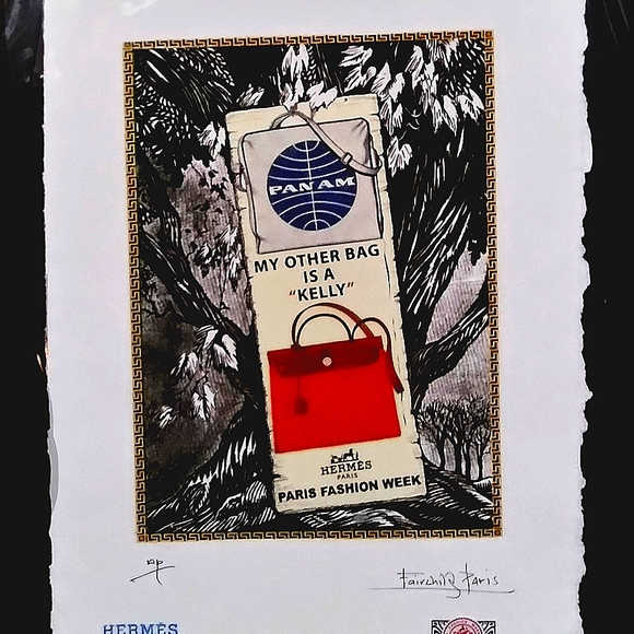 My Other Bag is a Kelly, Hermés, by Fairchild Paris